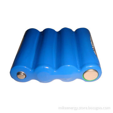 Alkaline Batteries with 6V Voltage, 2.3Ah Capacity and Golden Power Cell Type